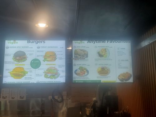 Menu at Mr Vegan in Petaling Jaya