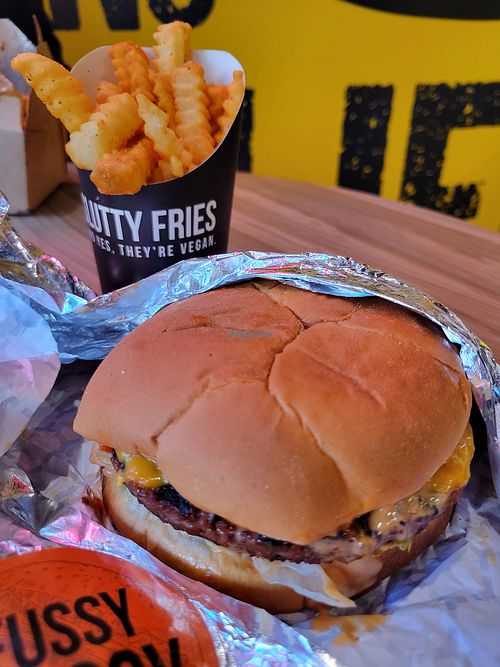 Fussy Hussy  at SluttyVegan Bleecker St in New York City