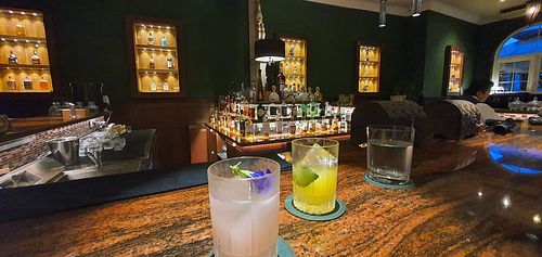 Exquisite beverages at Apéritif Restaurant in Gianyar