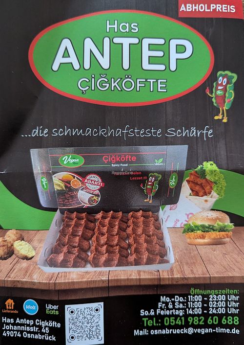  at Has Antep Cigköfte in Osnabrueck