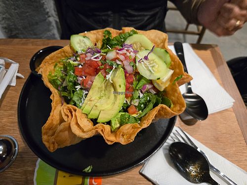 Taco Salad at La Jacka Restaurant in Fresno