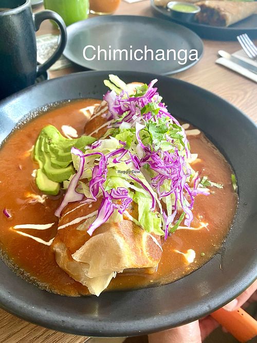   at Marcello's Plant Based Pizza in Cabo San Lucas