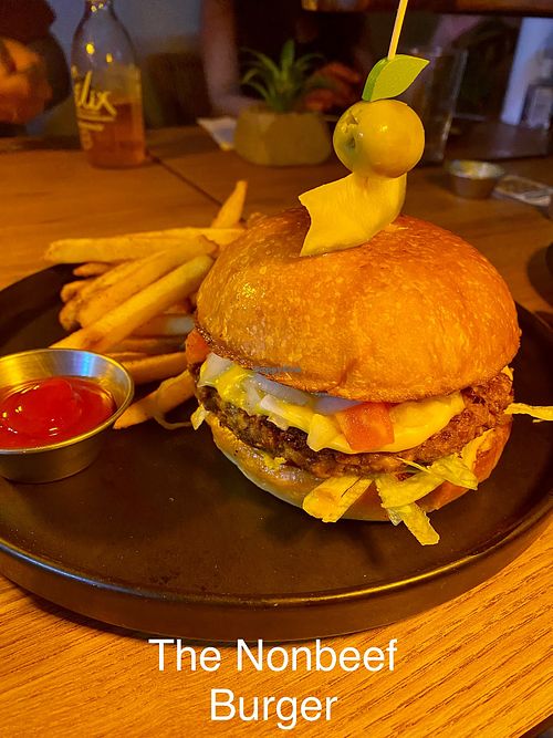   at Marcello's Plant Based Pizza in Cabo San Lucas