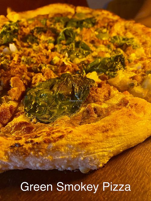   at Marcello's Plant Based Pizza in Cabo San Lucas