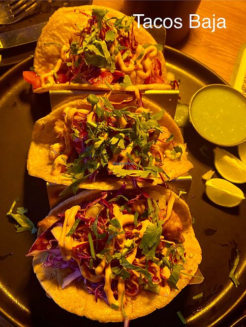   at Marcello's Plant Based Pizza in Cabo San Lucas