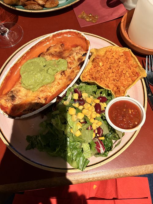Vegan enchiladas were delicious   at Tacos - Bonn in Bonn