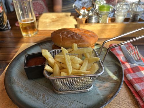 Veganer Burger-sehr lecker   at La Cantina in Hurghada