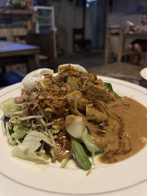 Gado Gado vegan (without egg)   at Warung Flora in Kuta