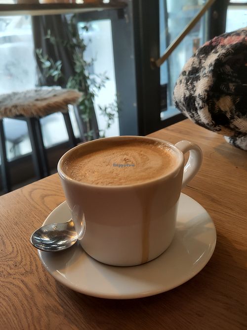 Flat white at Cafe Date in Berlin