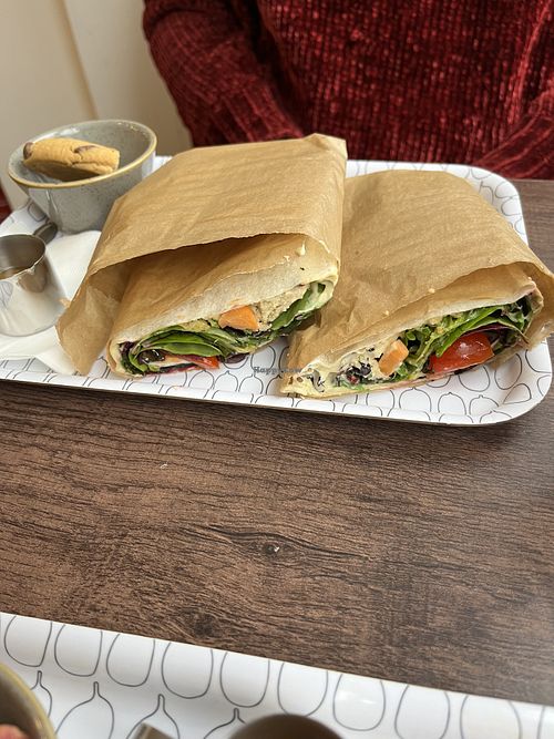 Falafel wrap   at Cafe Latte Art  in Vienna