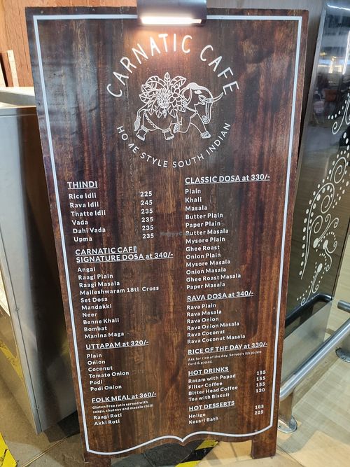  at IGI - Carnatic Cafe - T3 International in New Delhi