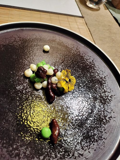 The tiniest potatoes at Ziputi Vegetarian Restaurant in Beijing