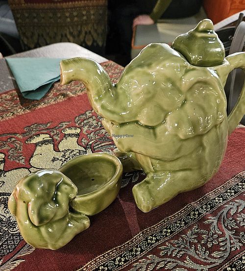 Green tea at JAY by Sila Thai in Dusseldorf