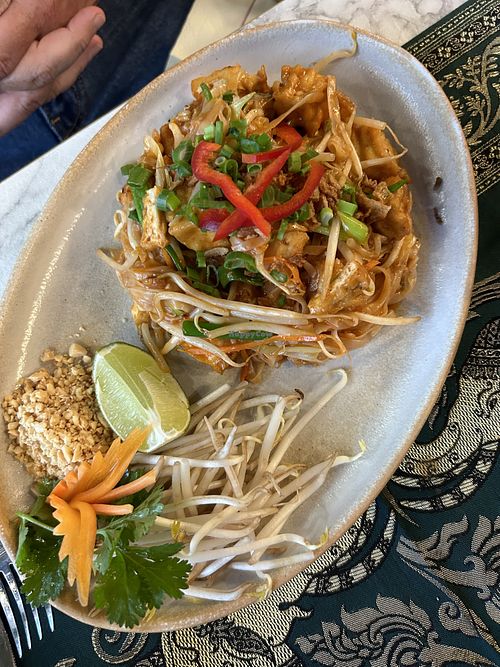 Pad Thai with tofuu  at JAY by Sila Thai in Dusseldorf
