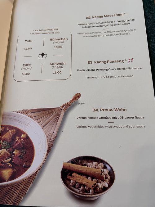 Menu  at JAY by Sila Thai in Dusseldorf