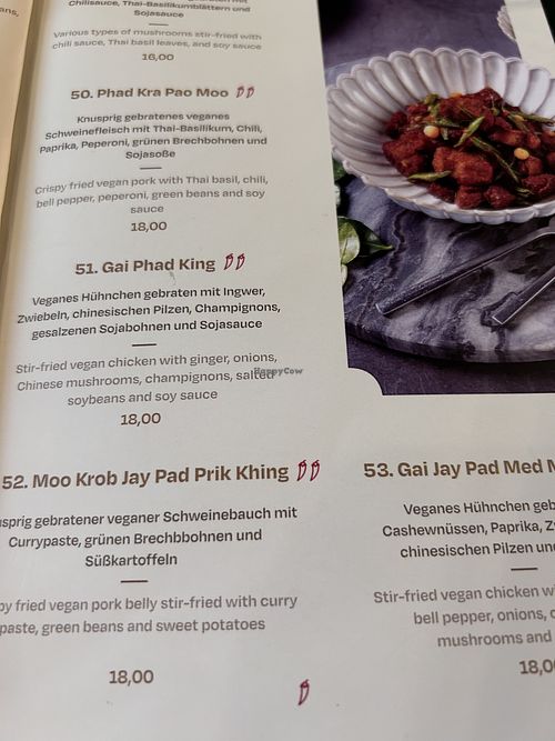 Menu  at JAY by Sila Thai in Dusseldorf