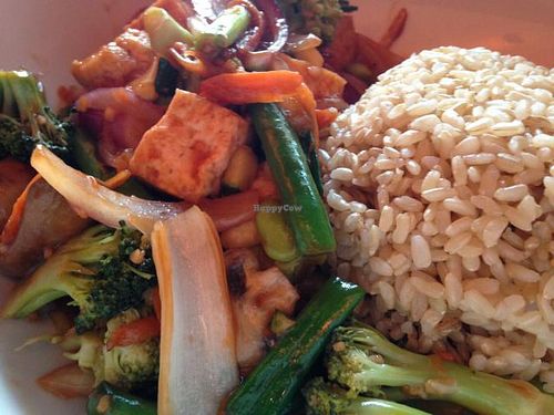 eight veggie bowl  at Noodle in Atlanta