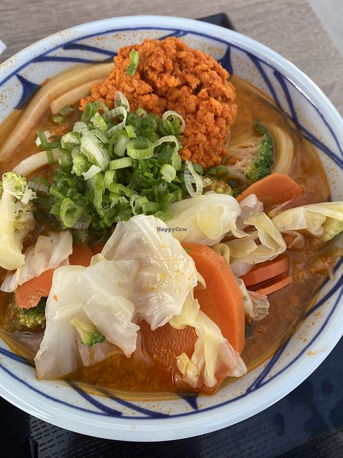 Vegan dan dan noodlees  at Marugame Udon in Torrance