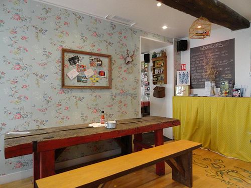 Inside at Greedy Guts in Caen