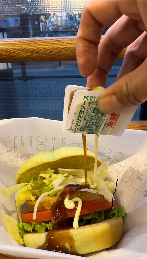   at Mos Burger - Sanjodori-Shop in Nara