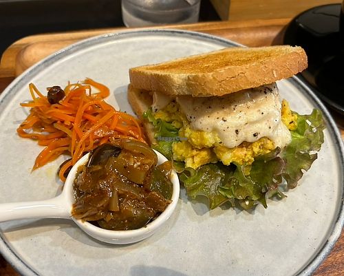 “Egg” sandwich   at anthrop. in Tokyo