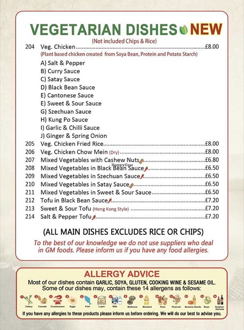  at China Restaurant in Oban