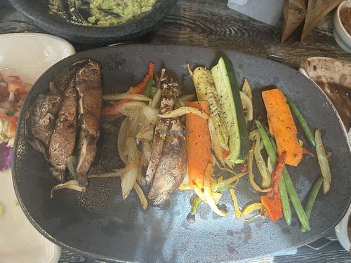 Veggies fajitas   at Chevys in Sacramento
