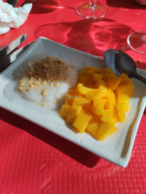 Mangue et riz au coco at Vietnam Othentik in Rueil-malmaison