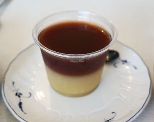 Flan au rose at Guinga in Paris