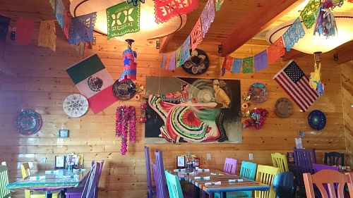 Inside at Sophie's Mexican Kitchen in Tusayan