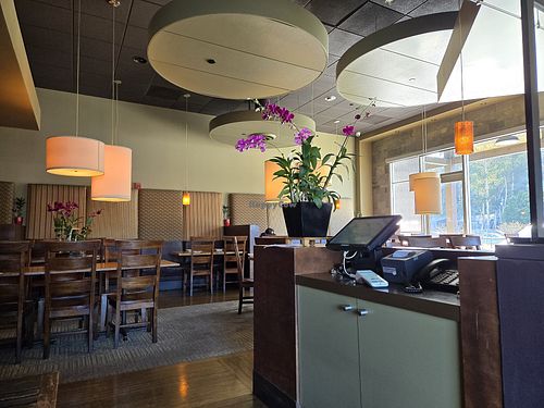 Dining area at Harmony Restaurant in Mill Valley
