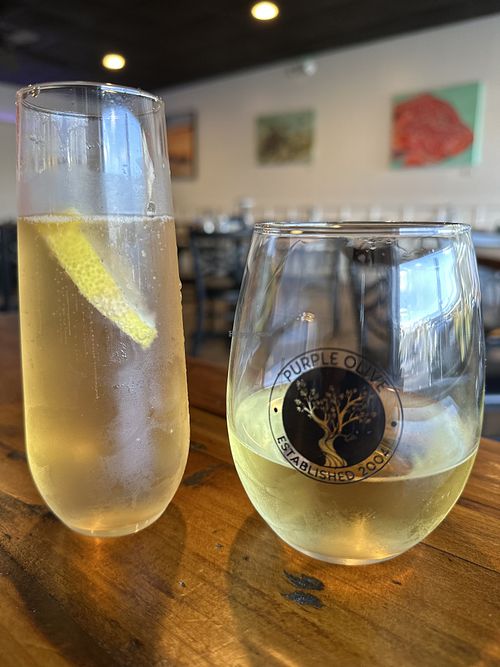 Drinks  at Purple Olive  in St Augustine