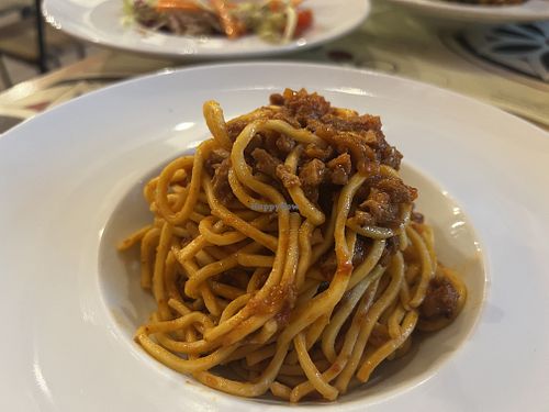 Spaghetti Bolognese  at MACUS in Fabula in Cagliari