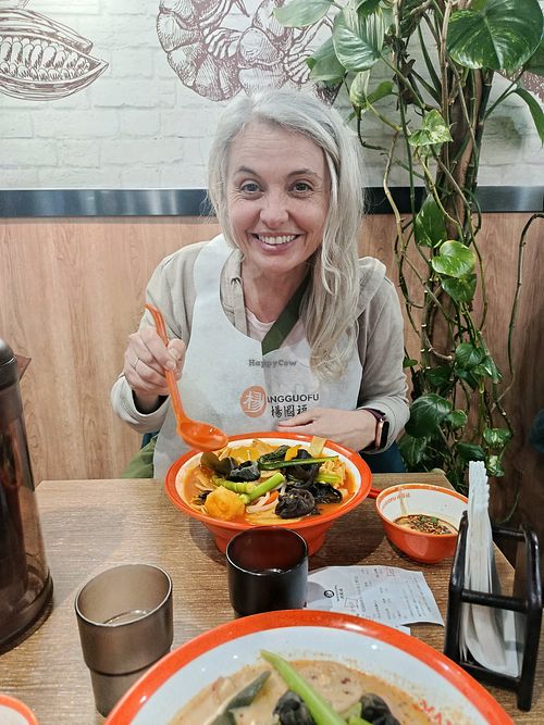 Zuppa vegana top! at YGF Malatang in Tokyo