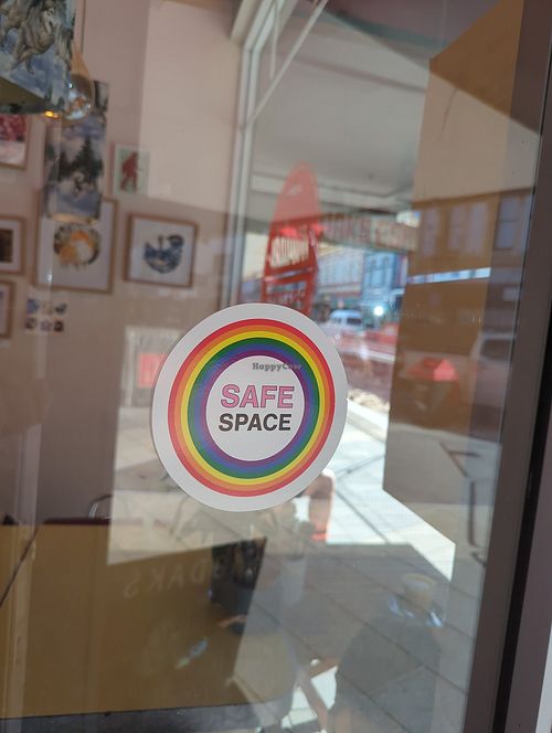 Safe space at Modaks Espresso in Dunedin