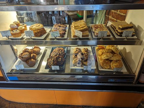 Most of these are vegan at Modaks Espresso in Dunedin