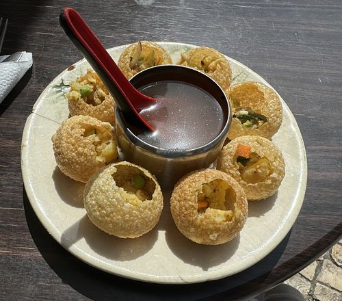 Starter vegan   at Sabor do Nepal in Lisbon