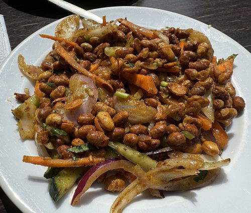 Starter vegan  at Sabor do Nepal in Lisbon