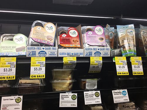 vegan baked goods at Dawson's Market in Rockville