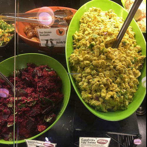 eggless egg salad at Dawson's Market in Rockville