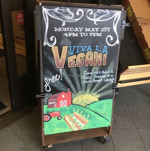 vegan friendly events! at Dawson's Market in Rockville