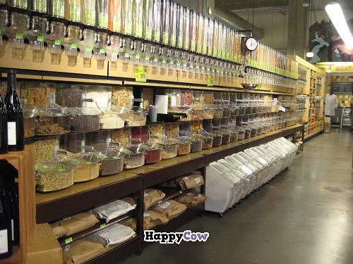 Dawson's Market bulk section at Dawson's Market in Rockville