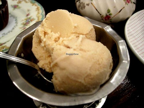 Caramel ice cream. Life can't get better than that. at Sophie Sucree in Montreal