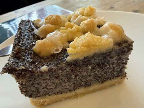 poppy seed cake  at supercafé in Giessen