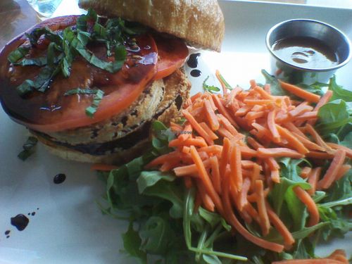 Eggplant sandwich at Root in Allston