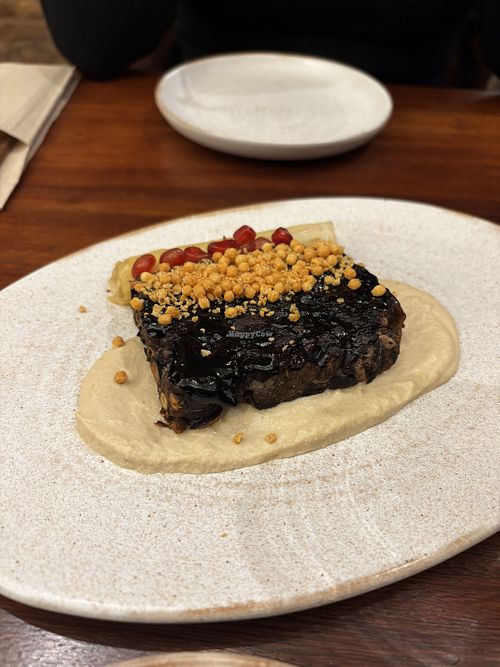 Out of menu tempeh   at UMAMI Plantbased in Barcelona