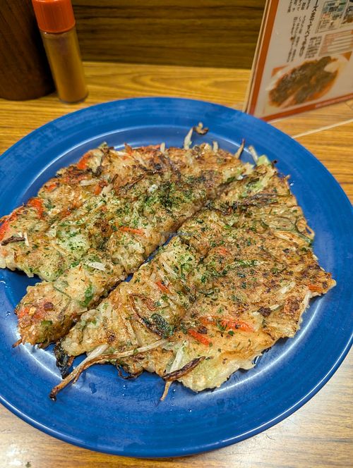Okonomiyaki at Mimi in Fukuoka