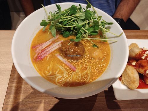 Sesame tantan ramen at NRT - T's Tantan - T2 in Narita