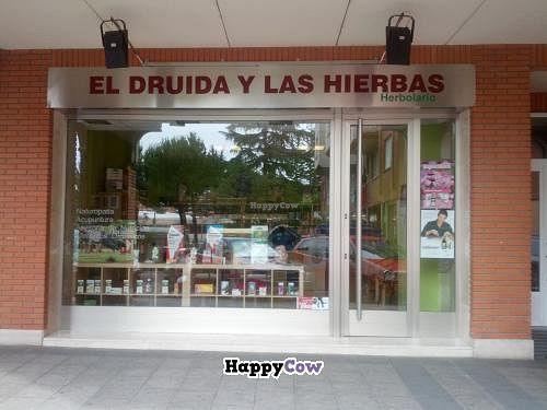 Our front door at El Druida y Las Hierbas in Palencia