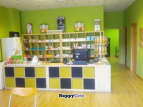 Herbs area at El Druida y Las Hierbas in Palencia